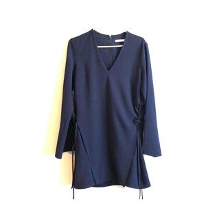 navy dress brand new ！